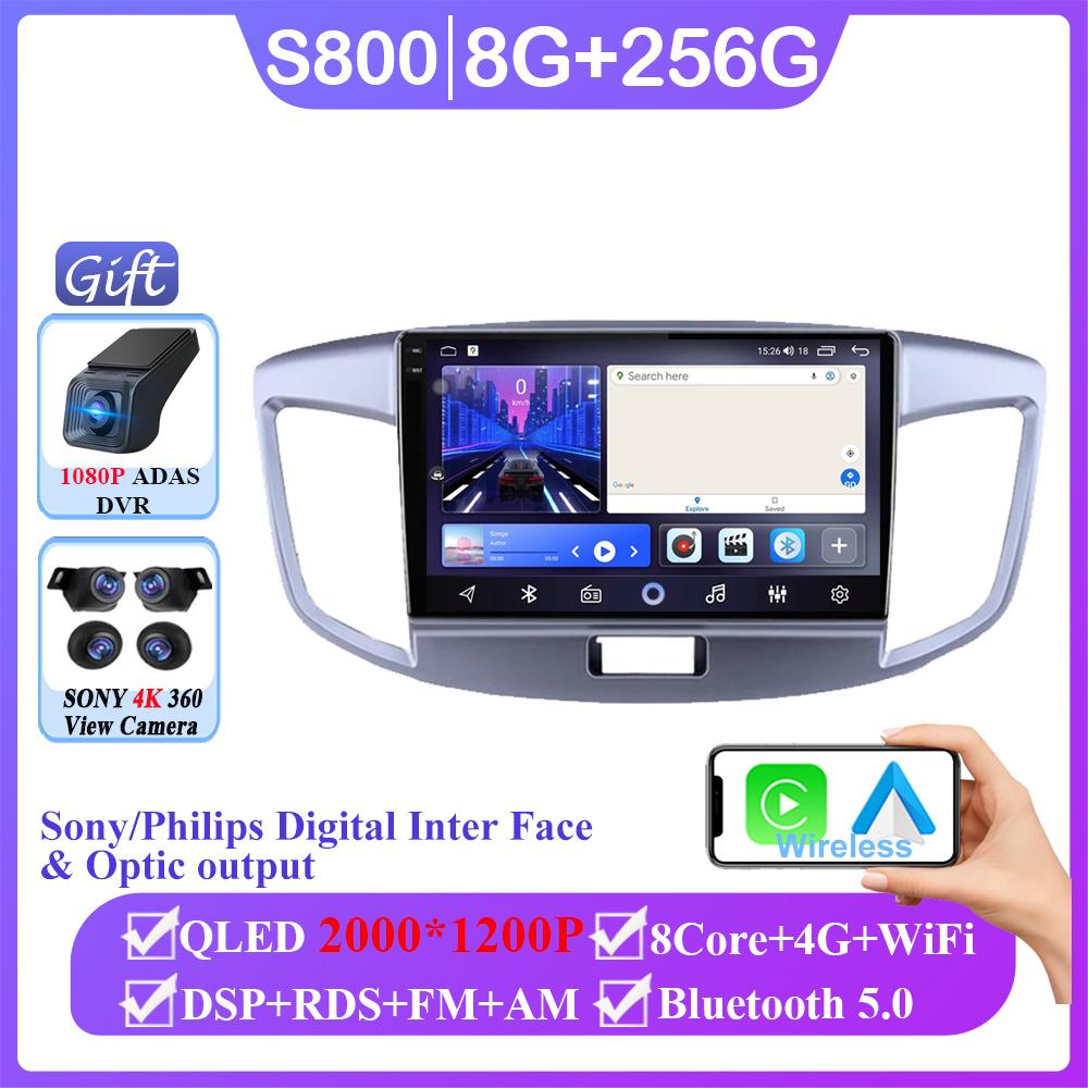 Android 14 Radio For Suzuki Wagon 2015 Car Radio Player GPS Navigation Stereo Head Unit Wireless Android Auto Intelligent System