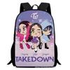 Kpop Witch Hunter Group Schoolbag High Definition Printing Casual Light Backpack Primary School