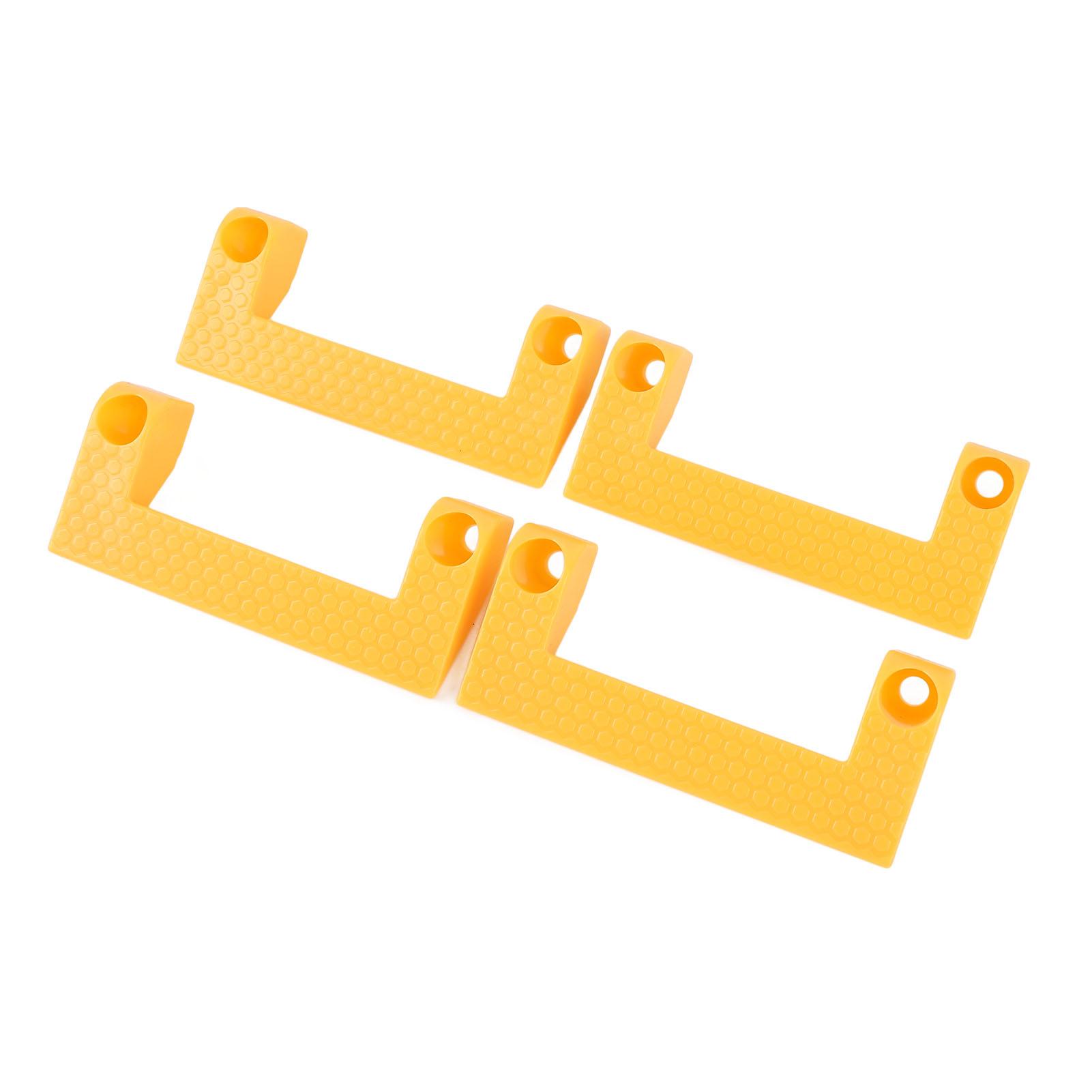 

4pcs Tape Measure Clip Plastic Tape Measure Holder Ladder Workbench Electric Tool Storage for