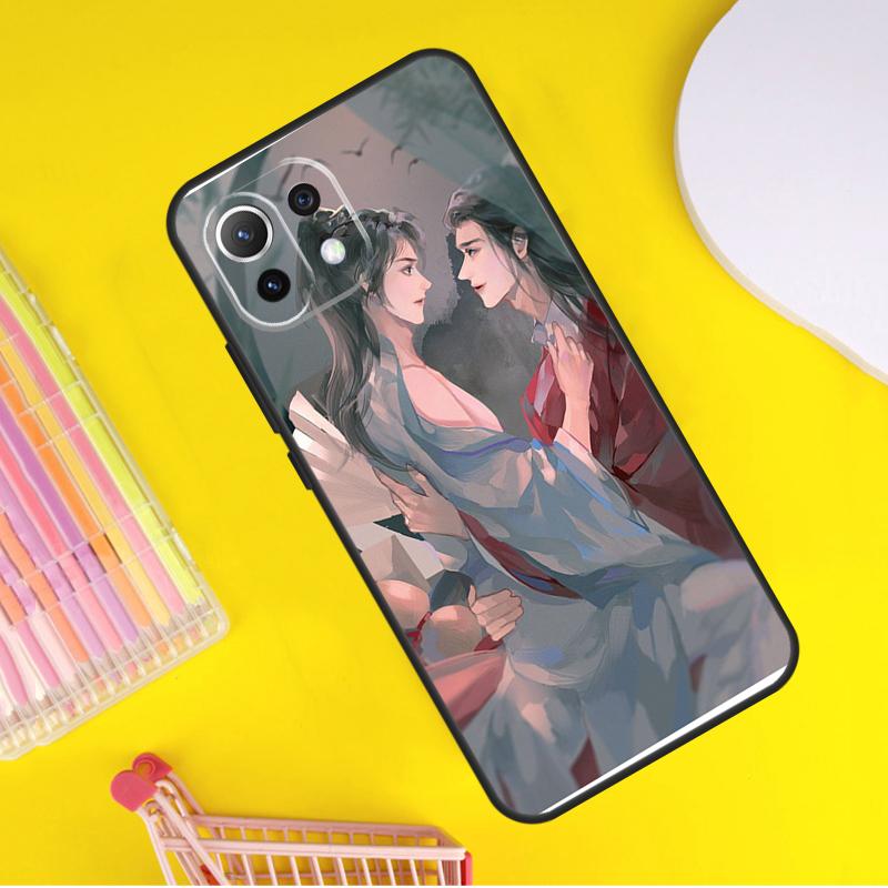 Shan He Ling WORD OF HONOR Cover For Xiaomi 13 14 Ultra 11T 12T 13T 14T Pro POCO X7 Pro X3 X5 F3 F5 F6 M6 X6 Pro Case
