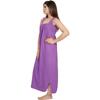 Beautiful Cotton U Neck Summer Maxi Gown Indian Women Sleepwear Nighty Dress