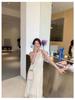 2026 Elegant Korean-Style Lightweight Seaside Spaghetti Strap Beach Dress
