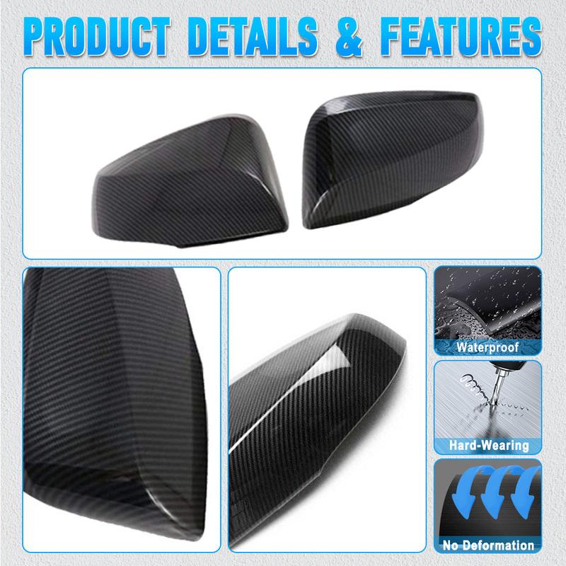 For Toyota Highlander    2PCS Side Rear View Mirror Cover Caps Signals