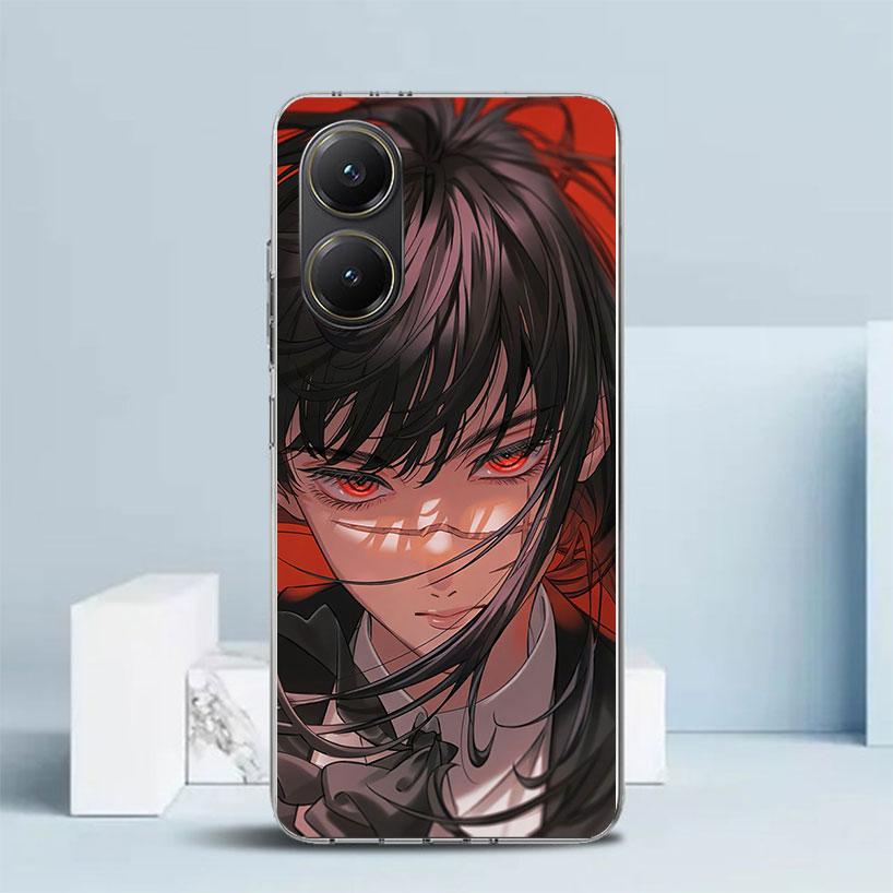 C-Chainsaw Mans Yoru War Devil Phone Case For Xiaomi Poco F7 Ultra X5 X6 X7 Pro M7 Redmi 15C 15 13C 13 12C 12 10C 10 10A 9 9C 9A