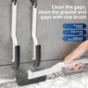 Multi-functional Non-overlapping Gap Brush for Bathroom Floor Joints, Hard-haired Bathroom Tile Cleaning Brush, Toilet Brush for Toilet.