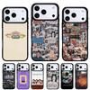 Central Perk Coffee Friends Phone Case for iPhone 17 16 15 14 13 Pro Max Back Cover for 12 11 Pro Coque