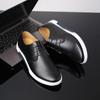 Men's Comfortable and Breathable Casual Board Shoes, Single Shoes, Leather Shoes