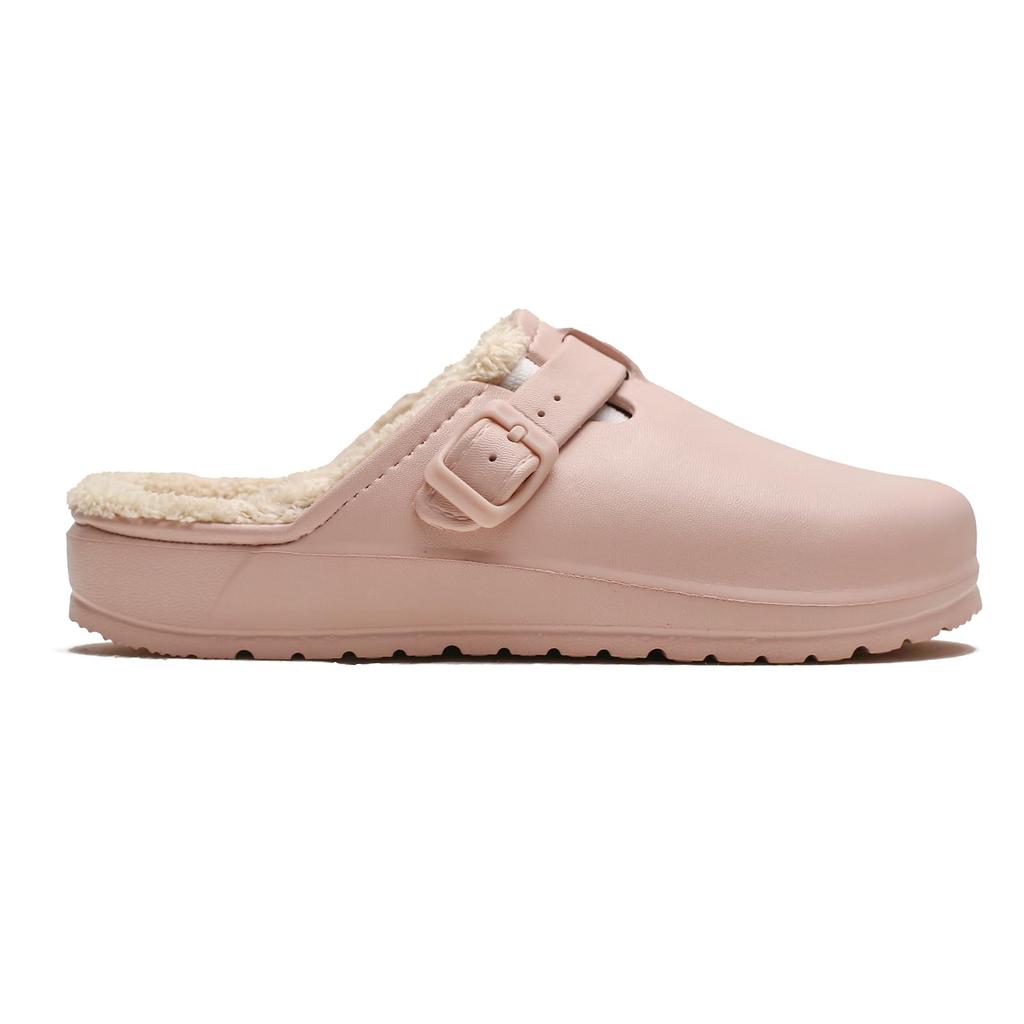 Fashion Womens Clogs Winter Mules Slip on Nurse Shoes Work Garden Slippers with Cotton Lined New Outdoor and Indoor Soft Cotton Shoes