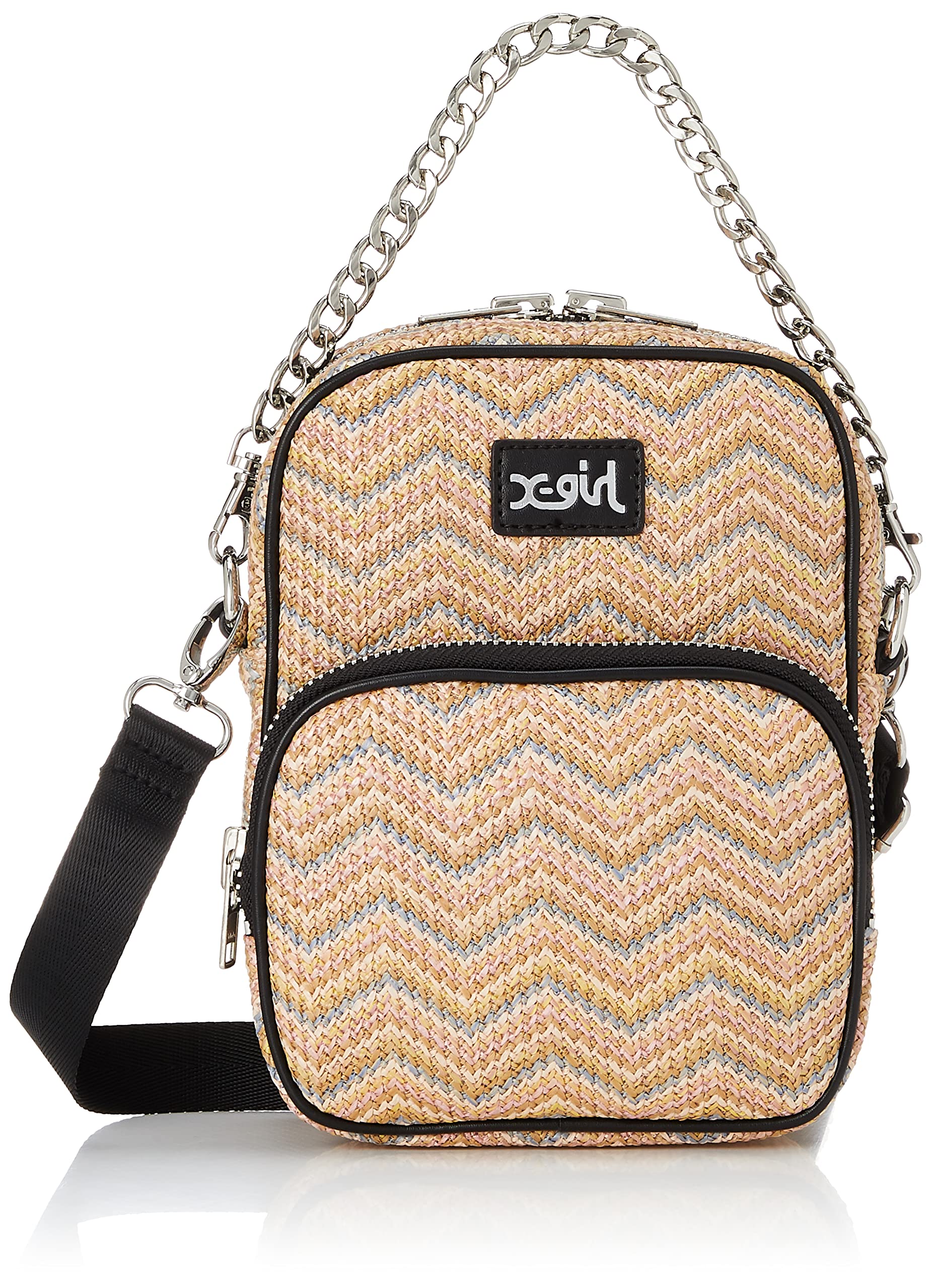 

Shoulder bag FAUX LEATHER PIPING SHOULDER BAG Beige [X-girl] Women s бежевый