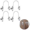 Case Pack Window Limit Lock Window Limiter Baby Safety Window Lock Window Lock Door Lock White