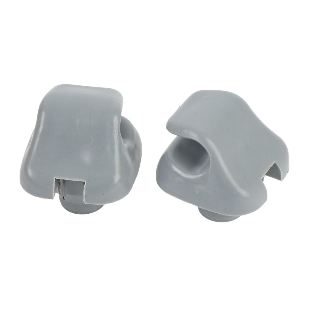 2pcs Sun Visor Retainer Clips 88217S01A01ZA Interior Sun Visor Hook Replacement for Element 2003 2005 Gray