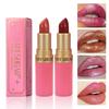 Rouge à lèvres Perle Pailletée Mat Brillant Métallique Longue Tenue Baume à Lèvres Velours
