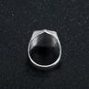 European Retro Titanium Steel Templar Knight Men's Ring