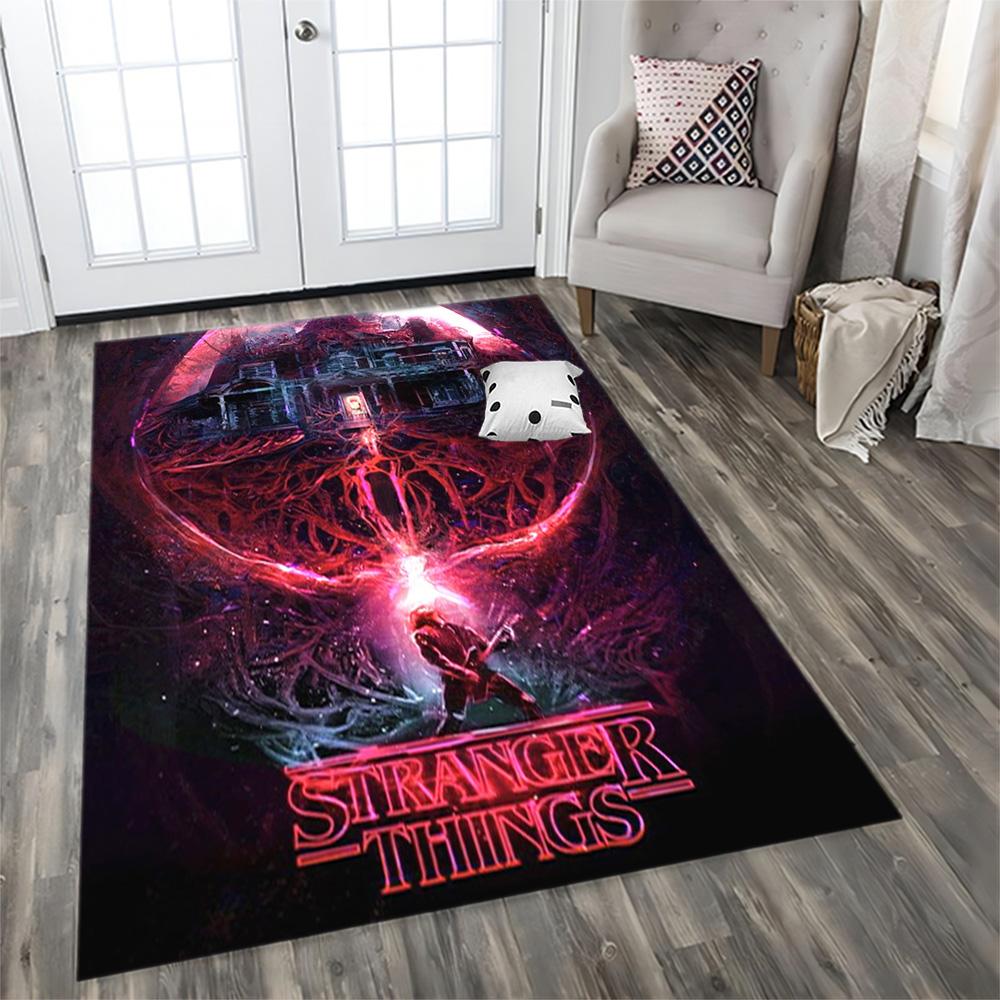 Stranger Things for Living Room rug, Bedroom, Study Room, Hallway Decoration, Perfect for Home Decoration or Holiday Gifts