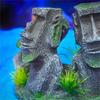 Unique Stone Statue for Aquariums Decoration Resin Sculpture Statue Ornament for Home and Office Fishtanks Landscape