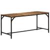 Dining Table 160x80x75 Cm Rough Solid Mango Wood