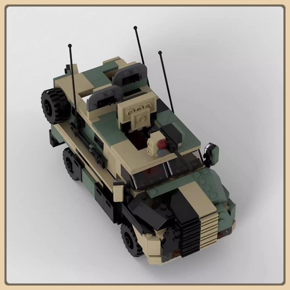 MOC-142062 Building blocks Bushmaster armored vehicle model Military series small particles diy creative gift building block set
