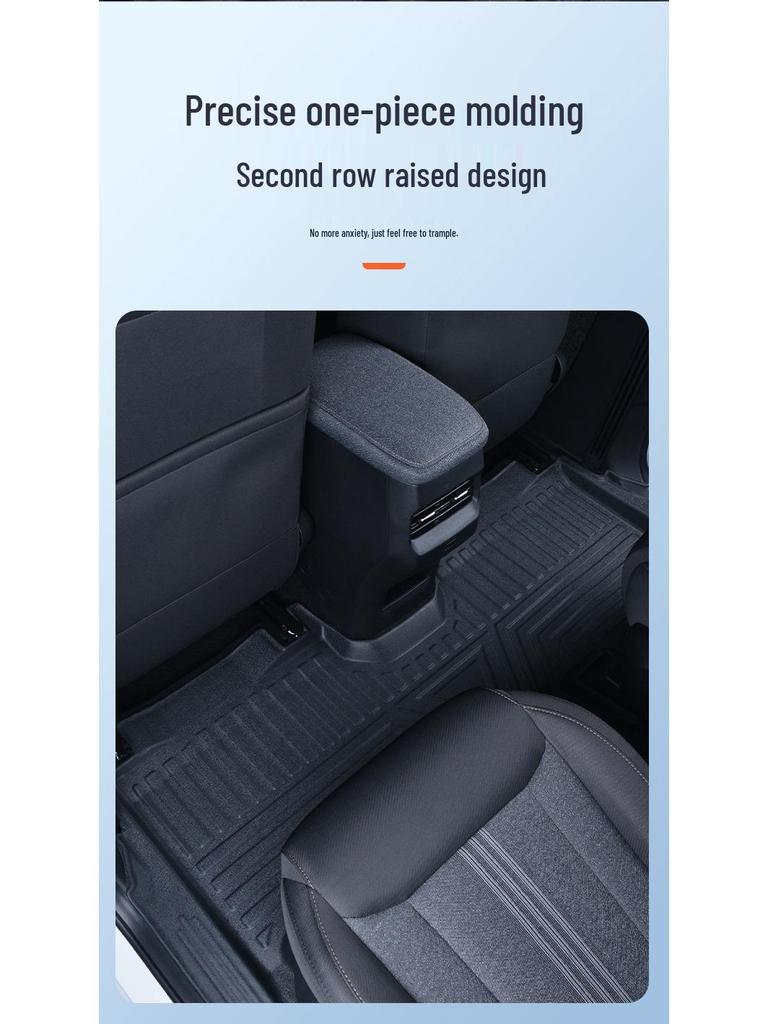Eco-Friendly TPE Floor Mats for Wuling Jiachen - Full Coverage Interior Protection