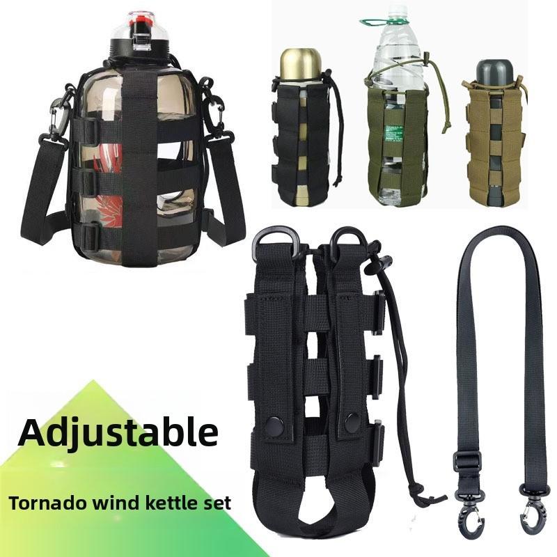 Multifunction Water Cup Sleeve For Camping With Durable Fabric And Carrying Handle