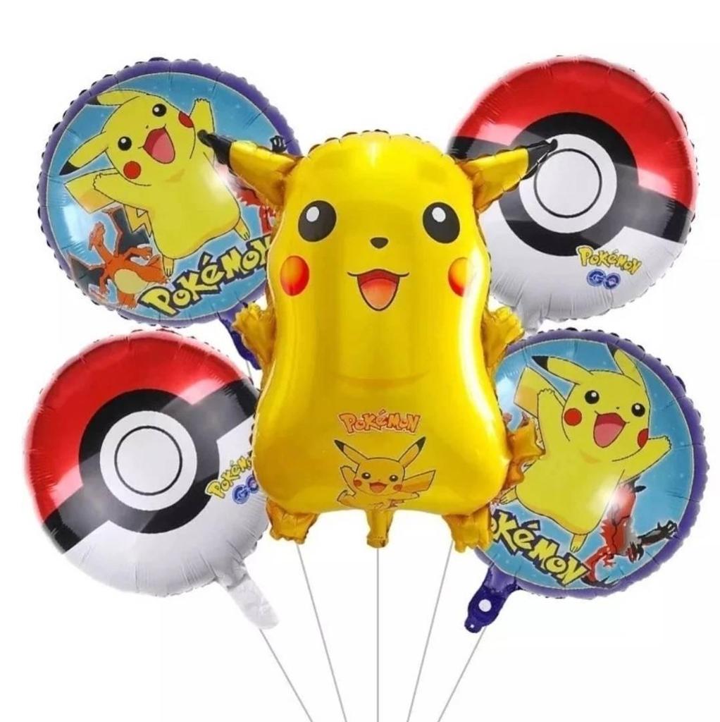 Pikachu Birthday Party Supplies: Disposable Plates, Cups, Napkins, Decorations for Girls, Children's Day Essentials.