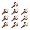 10Pcs/pack Simulation Prawns Shrimp Fishing Tackle Lures Baits Soft Crawfish Soft Shrimp Lures Baits Soft Lures Worms