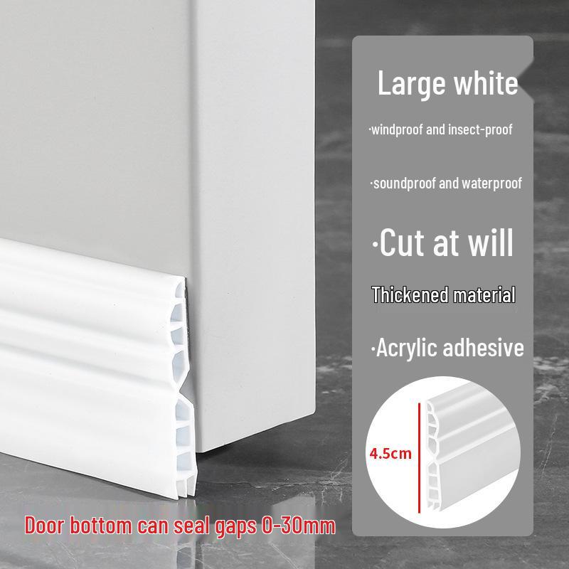 Windproof Door Gap Seal Strip for Draft Protection On Glass & Room Doors