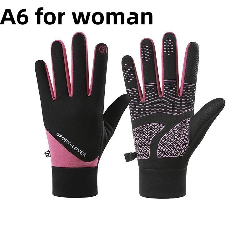 Autumn Winter Outdoor Cycling Gloves Gym Fitness Sports Running Warm Touch Screen Nonslip Gloves Motorcycle Gloves
