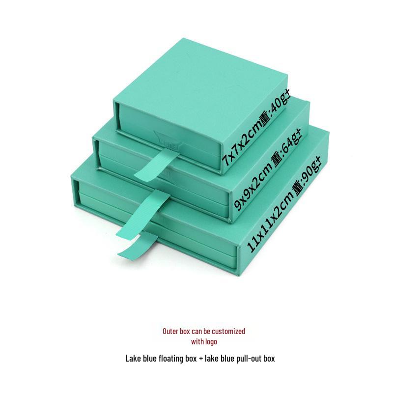 Transparent Anti-Oxidation Jewelry Storage Box for Earrings and Necklaces