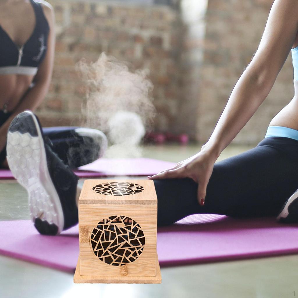 Burner Collectible Holder Bamboo Ornament for Tabletop Centerpiece Tea Room Meditation