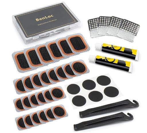 Bike Tire Repair Kit Lightweight Material Widely Compatible Professional Repair Patch Suitable for Inflatable Rubber Tire Repair