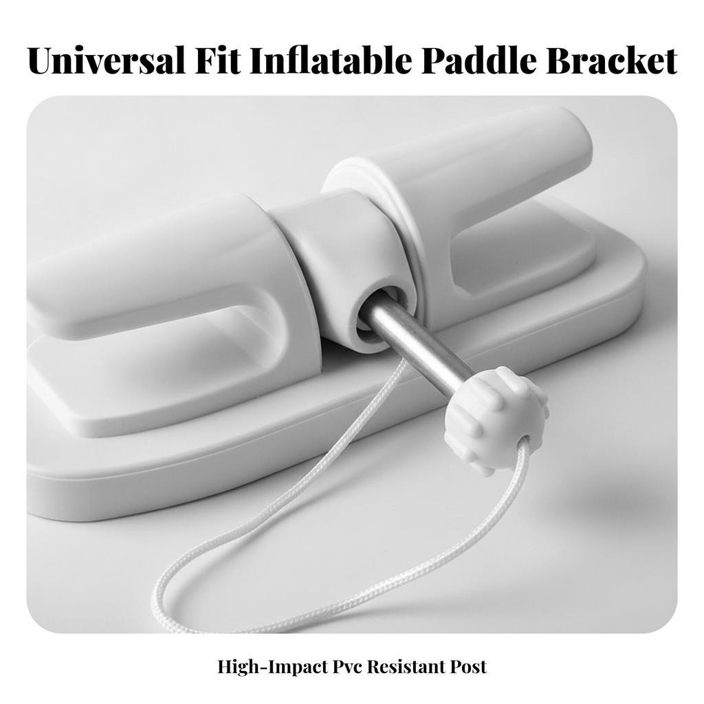 Paddle Mount with Fastening Knob Sturdy Boat Oar Holder for Kayakers