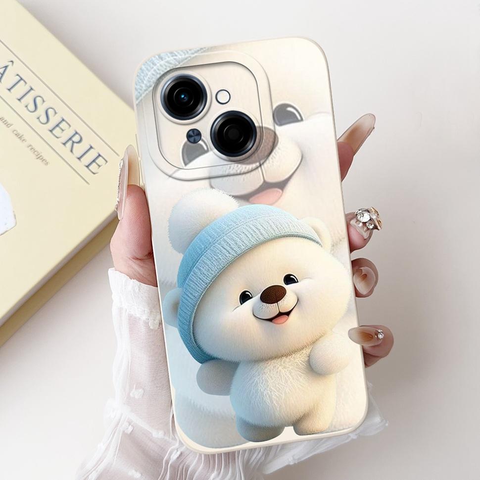 Cute Panda For Tecno Spark Go 1 2024 Case Soft Silicone Cover For Tecno Spark Go 2025 SparkGo 1 Go1 Pop 9 Pop9 Case Bags 6.67"