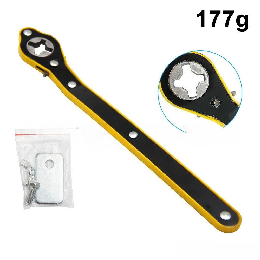 Labor Saving Jack Ratchet Wrench Car Long Handle Scissor Jack Lug 360° Forward And Reverse Knob Garage Tire Wheel For Motorcycle