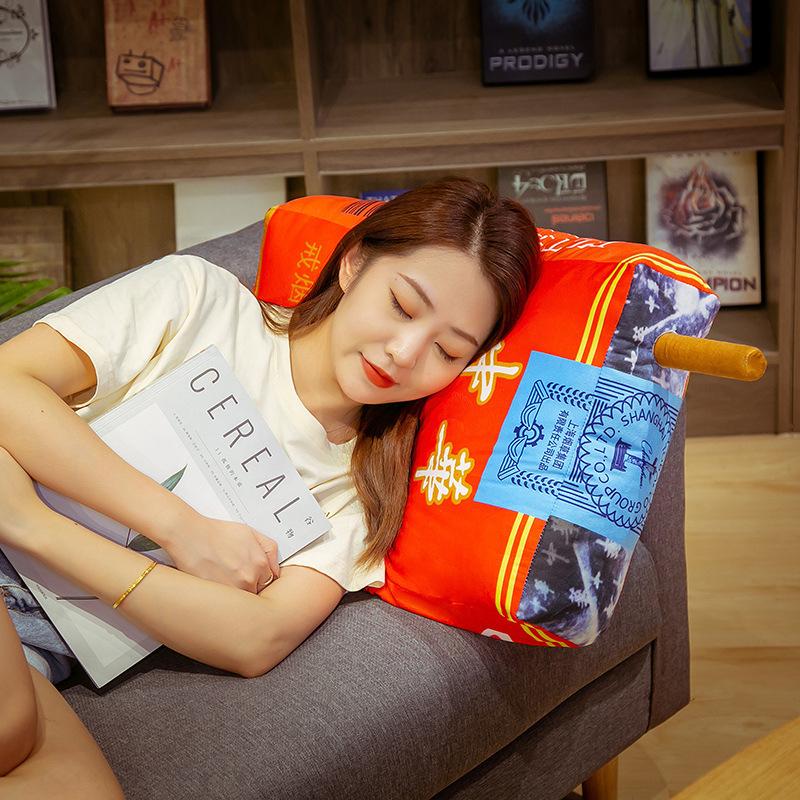 Simulation of Chinese cigarette throw pillow plush doll spoof to give a Huazi cushion to boyfriend gift