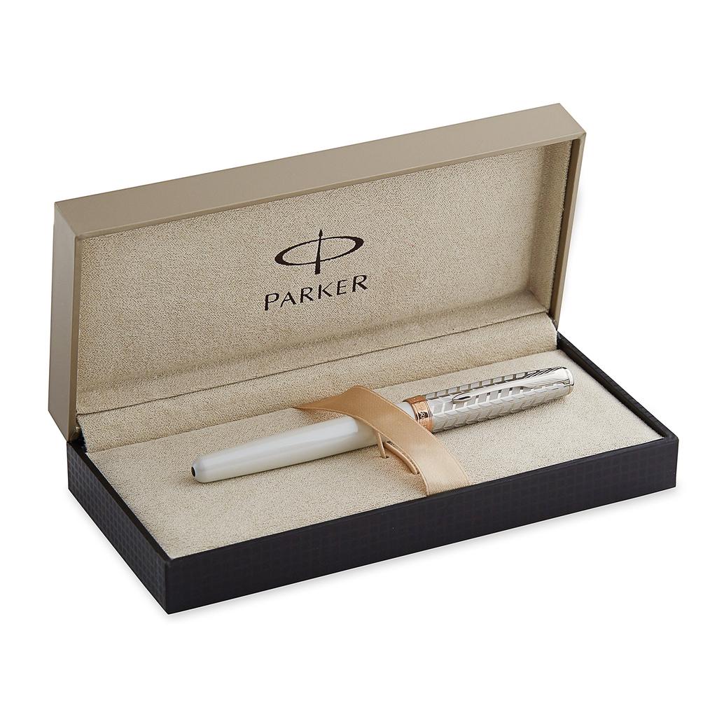 Parker 5th Sonnet Pearl Metal CT S09759100 Officially Imported &