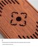 Karin Solid Wood One-Person Tea Tray 2025 – Small Household Dry Brew Stand