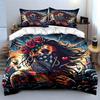 "Urban Art Style Decor Set" Bedding Set with 1 Duvet Cover 2 Pillowcases Single Double King Queen Gift