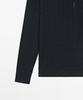 Masimodutti Zipper Detail Turtleneck Knit Sweater