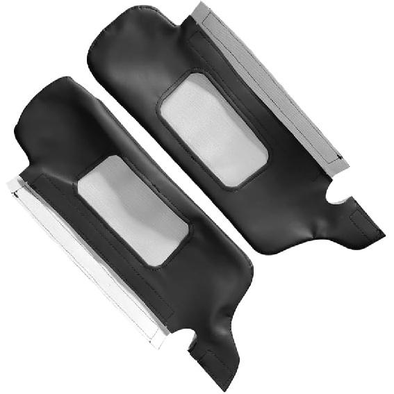 

Tokinng Car Sun Visor Cover, Left & Right Sunvisor Covering Protector Fits for Ford Mustang 1994-2004, Black