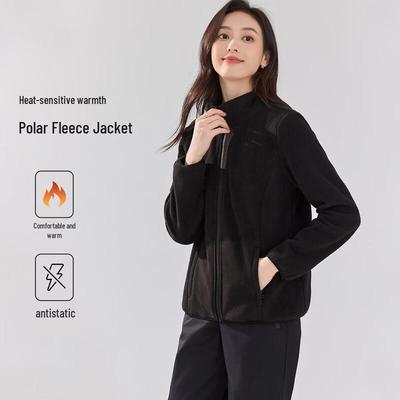 Hstyle Cloud Wild Roaming Series Graphite Tech Warm Fleece Outdoor Jacket