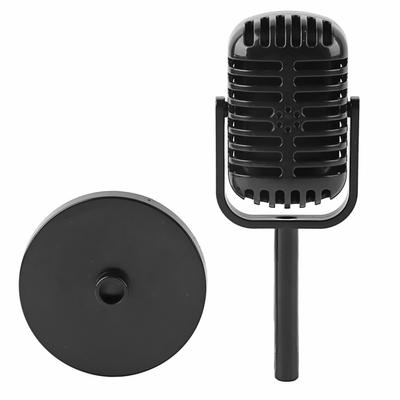 Classic Prop Microphone for Filming Dance Shows Practice Using Microphone Props Film