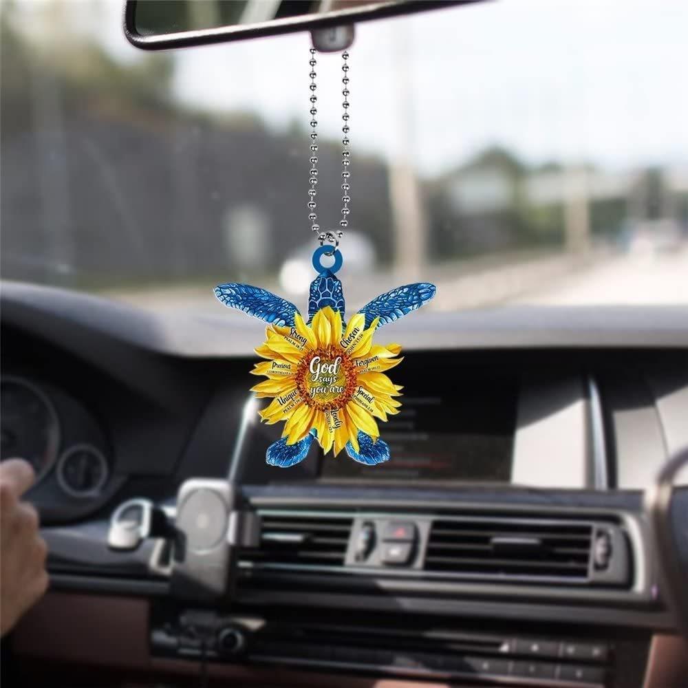 Moon Cute Acrylic Wedding Couple Car Pendant Ideal For Christmas Decor Home