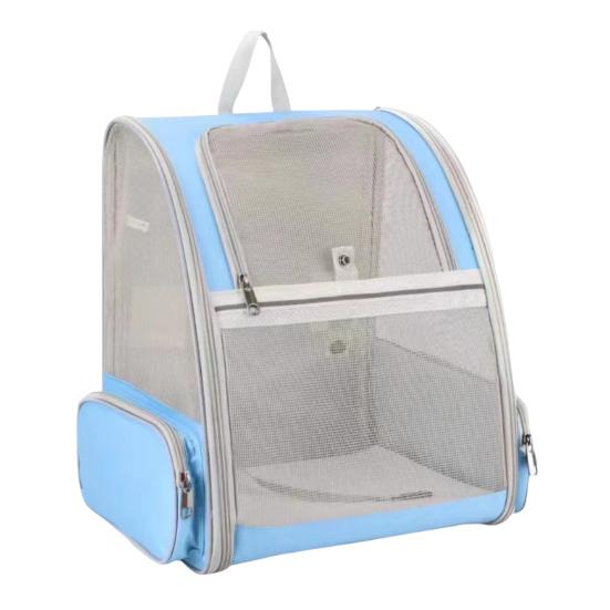 Σακίδιο Μεταφοράς Γάτας Φορητό Μεταφορέας Κατοικίδιων για Μεσαίο Μικρό Σκύλο Γάτα Έως 5 κιλά Αεριζόμενο Διχτυωτό Μεταφορέας Ταξιδιού Σκύλου για Πεζοπορία, Βόλτα, Εξωτερική Χρήση