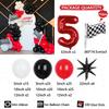 152Pcs Race Car Theme Balloon Garland Arch Kit Red Black White Latex Balloons Boy's Birthday Party Baby Shower Decoration Gift