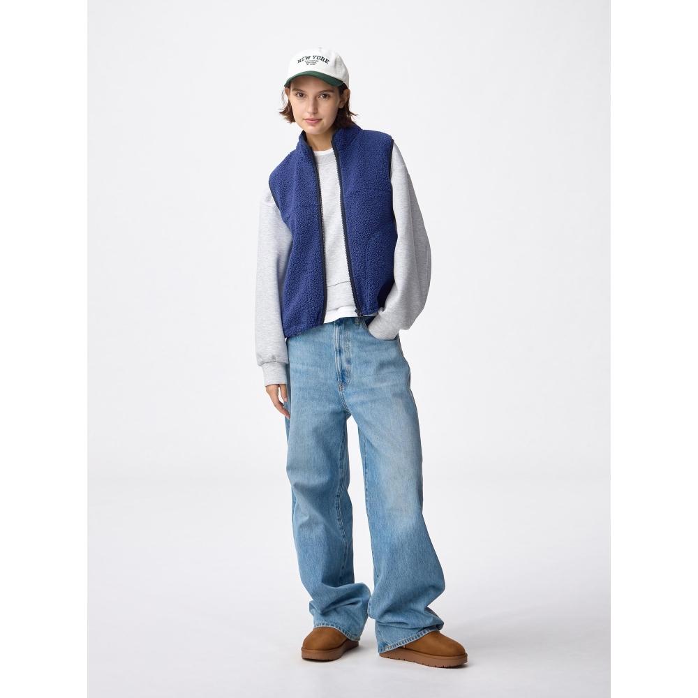 GU by Uniqlo Boa Fleece Vest +x