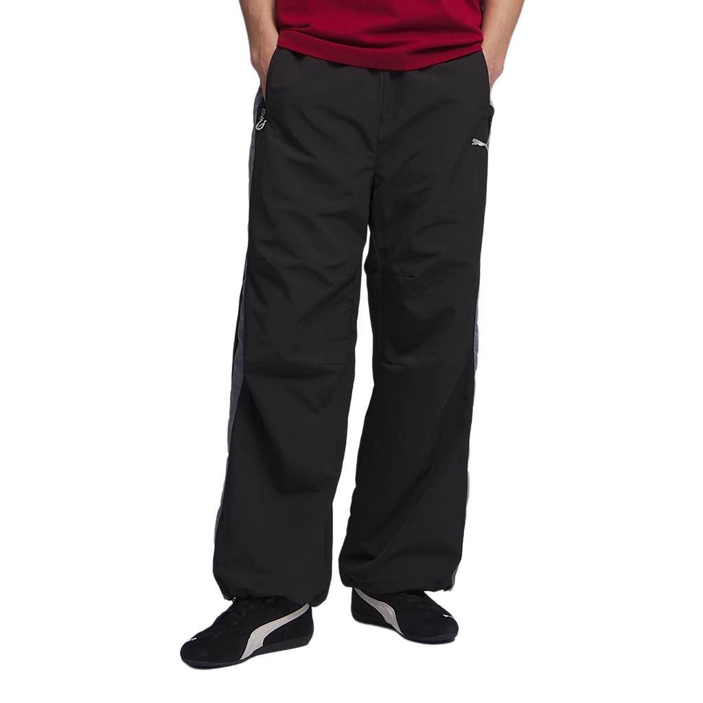 Puma FW25 Race Ahead T7 Woven Pant New Year Edition Windproof Water-Resistant Loose Fleece Drawstring Casual Pants Unisex pants 636083-01