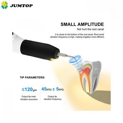 LED Dental Kabelloser Ultraschall-Aktivator Endo Ultra Activator Ultraschall-Zahnreinigung mit 6 Aufsätzen Zahnmedizinische Werkzeuge