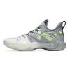 Anta Crazy Tide 4 Pro Shock Absorption Non-Slip Wear-Resistant Low-Top Basketball Shoes Men sneaker Gray White 112241111-3