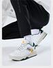 Kappa Board Shoes KOMPO Series Men's and Women's String Label Casual Shoes Leather Sports White Shoes