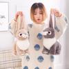 Creative Simulation Rabbit Plush Toy White Rabbit Doll Cartoon Rag Doll Children's Doll Dolls Dolls Holiday Gifts